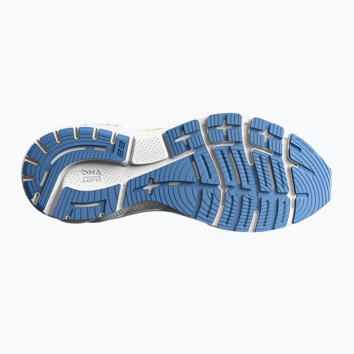 Кросівки для бігу жіночі Brooks Adrenaline GTS 22 silver lake blue/green/white 15