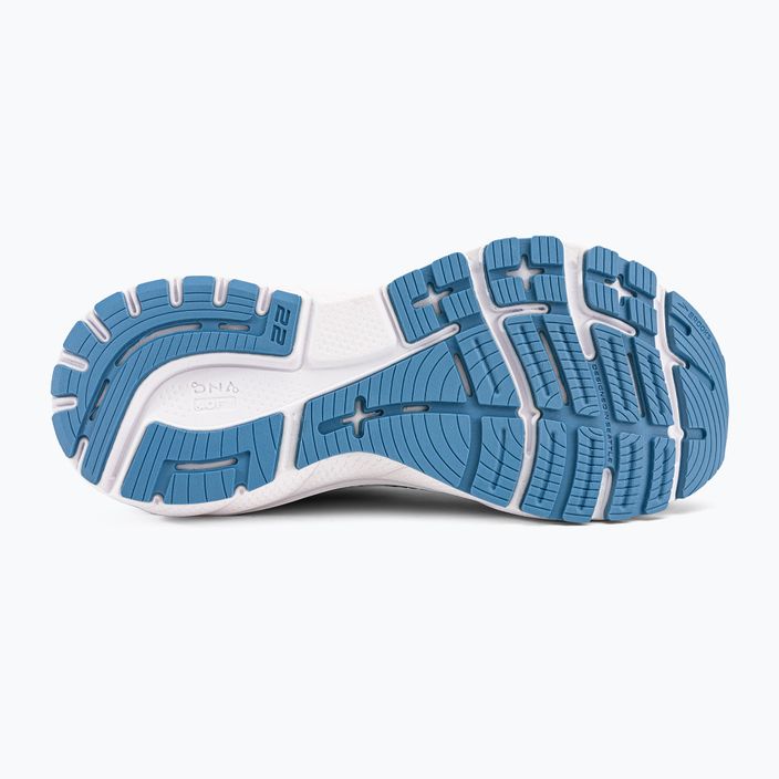 Кросівки для бігу жіночі Brooks Adrenaline GTS 22 silver lake blue/green/white 5