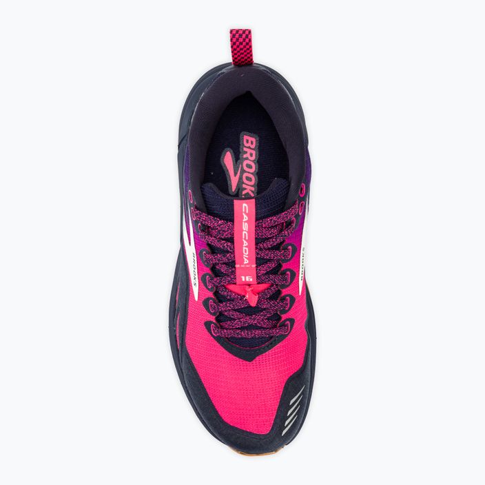 Жіночі кросівки Brooks Cascadia 16 бузковий/рожевий/бісквіт 5