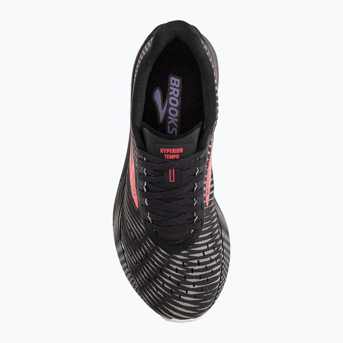 Кросівки для бігу жіночі Brooks Hyperion Tempo black/coral/purple 6