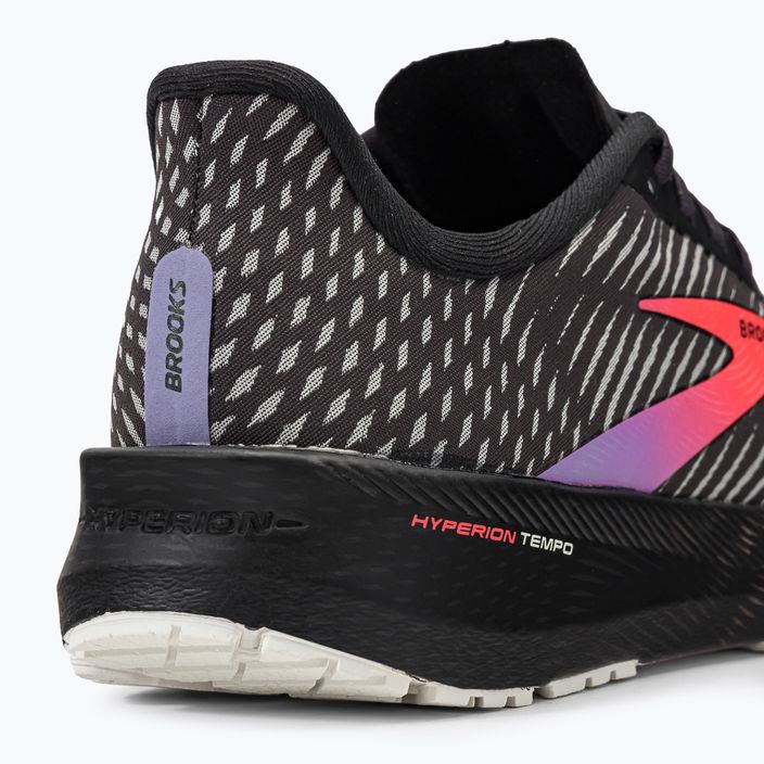 Кросівки для бігу жіночі Brooks Hyperion Tempo black/coral/purple 9