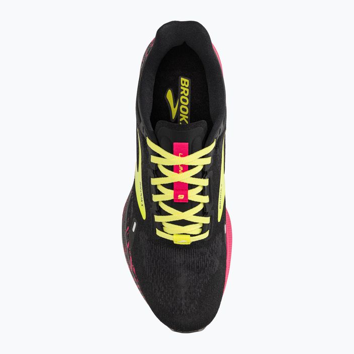 Кросівки для бігу чоловічі Brooks Launch 9 black/pink/yellow 7