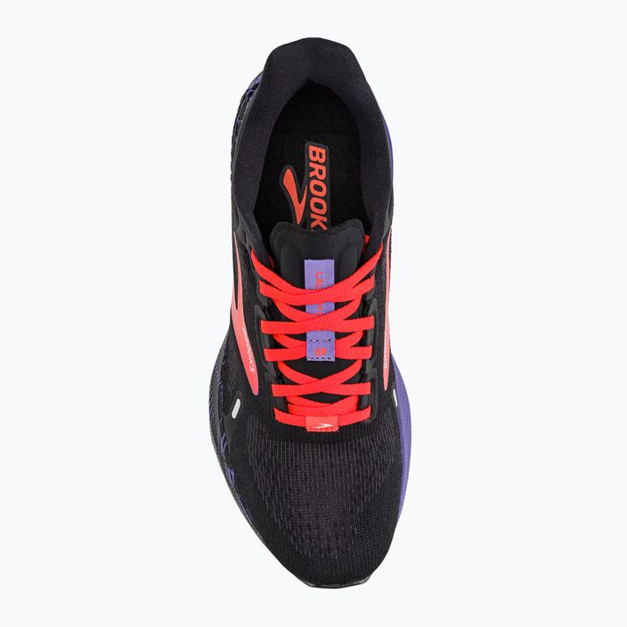 Кросівки для бігу жіночі Brooks Launch GTS 9 black/coral/purple 6