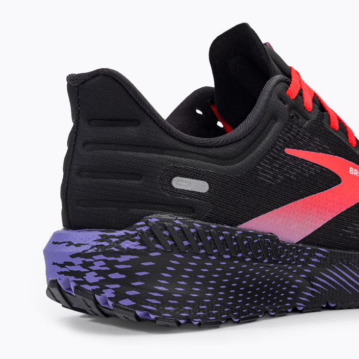 Кросівки для бігу жіночі Brooks Launch GTS 9 black/coral/purple 9