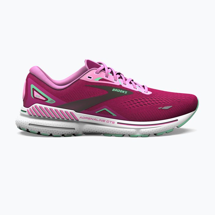 Кросівки для бігу жіночі Brooks Adrenaline GTS 23 pink/festival fuchsia/black 12