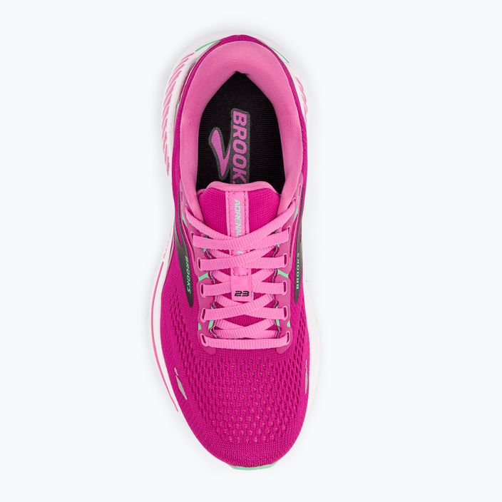 Кросівки для бігу жіночі Brooks Adrenaline GTS 23 pink/festival fuchsia/black 6