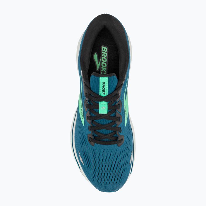 Кросівки для бігу чоловічі Brooks Ghost 15 morrocan blue/black/spring bud 6