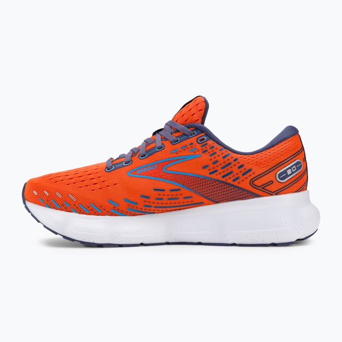 Кросівки для бігу чоловічі Brooks Glycerin 20 orange/crown blue/blue 3