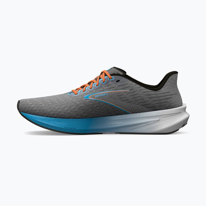 Кросівки для бігу чоловічі Brooks Hyperion grey/atomic blue/scarlet 13