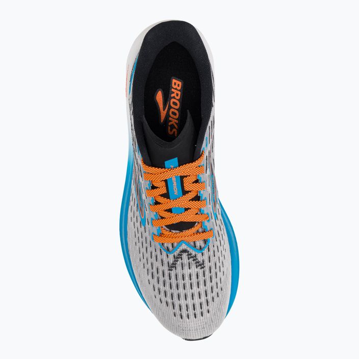 Кросівки для бігу чоловічі Brooks Hyperion grey/atomic blue/scarlet 6