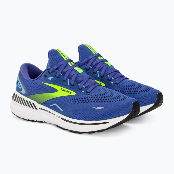 Черевики для бігу чоловічі Brooks Adrenaline GTS 23 blue/nightlife/black 4