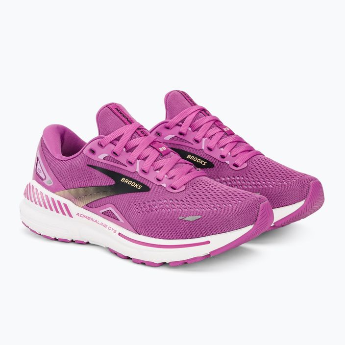 Черевики для бігу жіночі Brooks Adrenaline GTS 23 orchid/black/purple 5