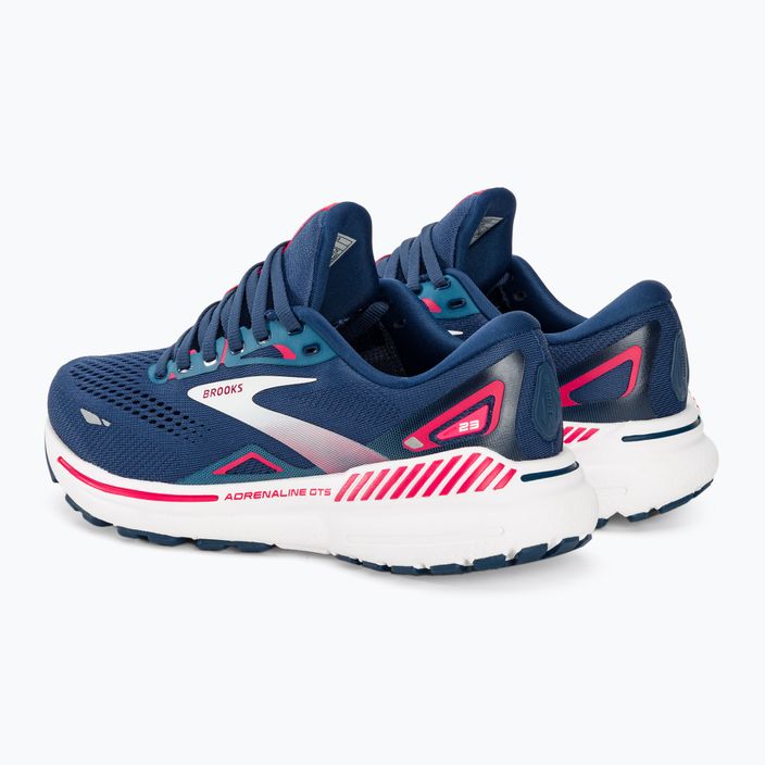 Черевики для бігу жіночі Brooks Adrenaline GTS 23 blue/raspberry/white 3