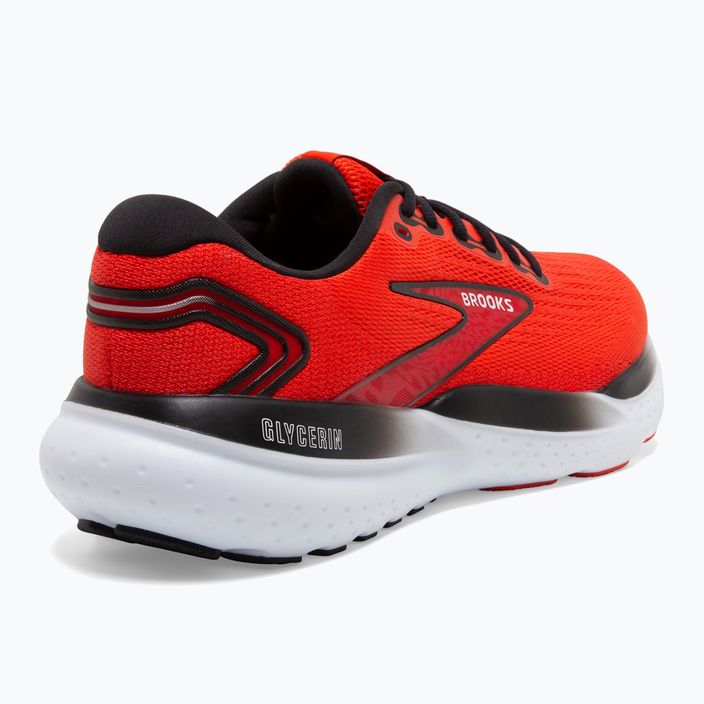 Черевики для бігу чоловічі Brooks Glycerin 21 grenadine/salsa/black 9