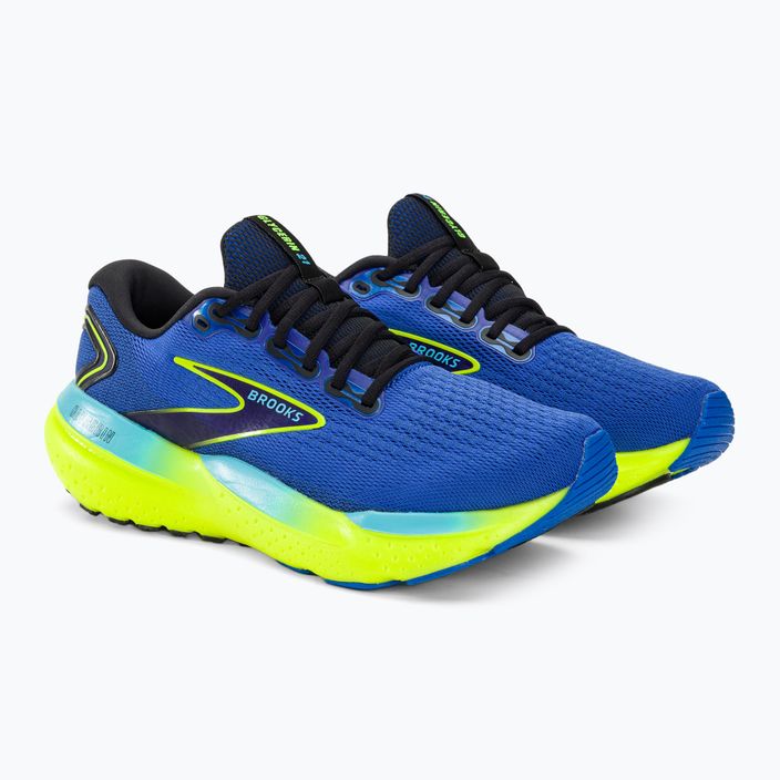 Черевики для бігу чоловічі Brooks Glycerin 21 blue/nightlife/black 4