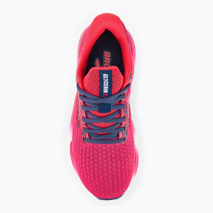 Черевики для бігу жіночі Brooks Glycerin 21 raspberry/estate blue 7