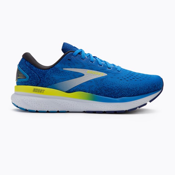 Кросівки для бігу чоловічі Brooks Ghost 16 electric blue/navy/lemon 2