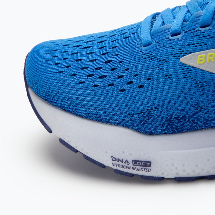 Чоловічі кросівки Brooks Ghost 16 electric blue/navy/lemon 7