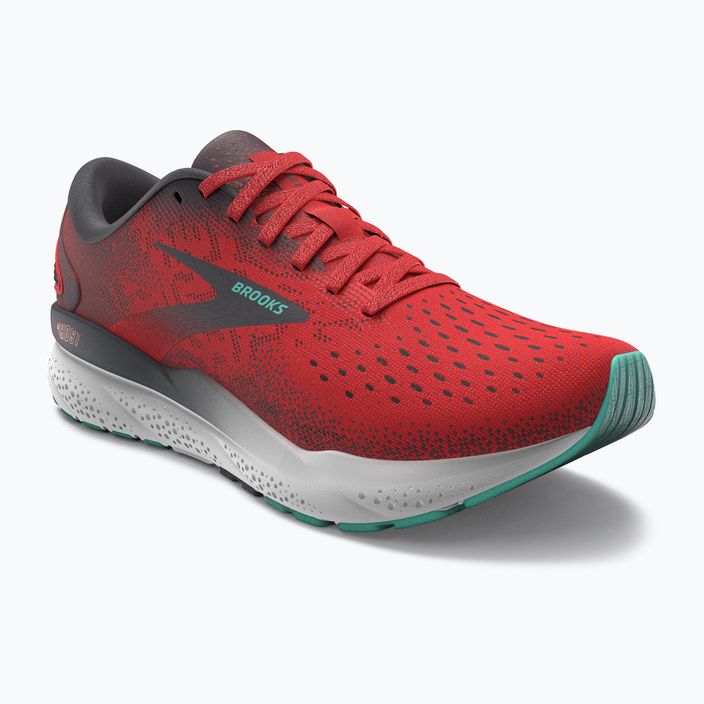 Кросівки для бігу чоловічі Brooks Ghost 16 fiery red/ebony/cockatoo 7