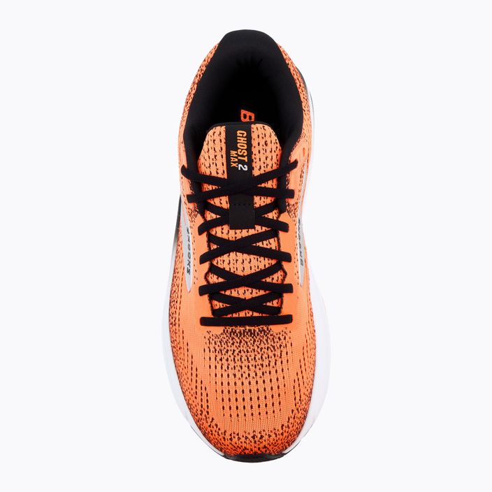 Кросівки для бігу чоловічі Brooks Ghost Max 2 orange/orange/black 5