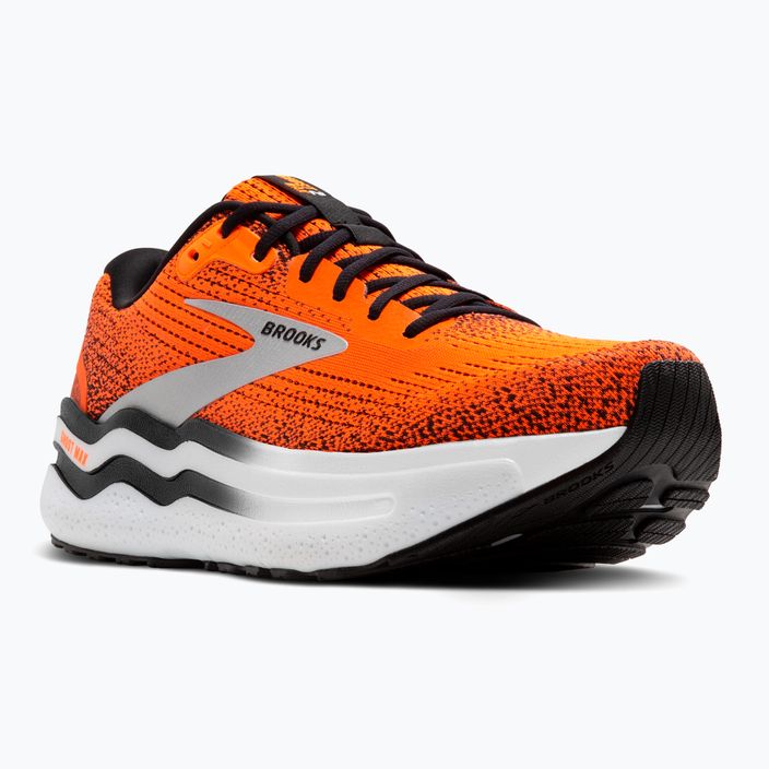 Кросівки для бігу чоловічі Brooks Ghost Max 2 orange/orange/black 8