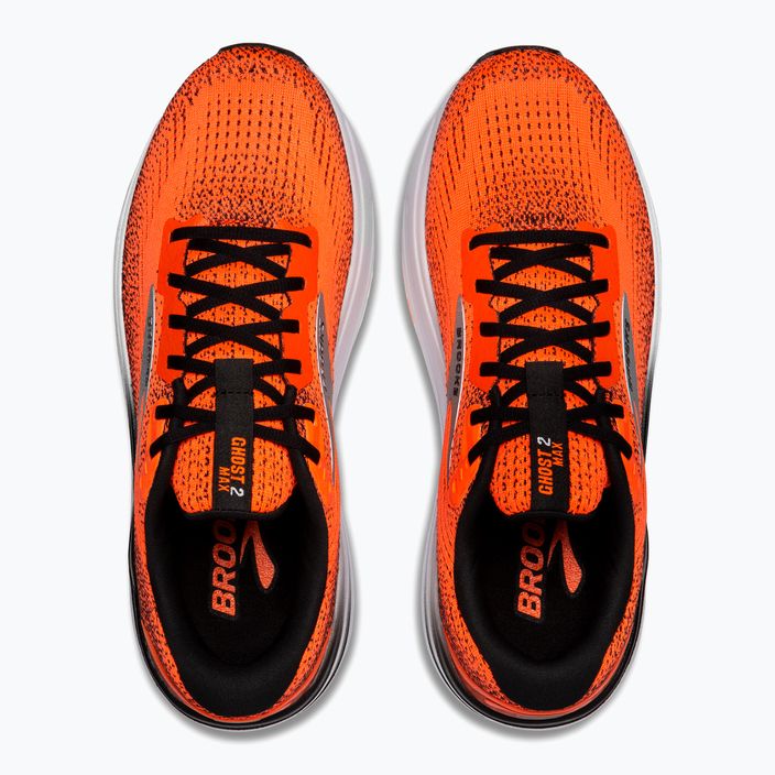 Кросівки для бігу чоловічі Brooks Ghost Max 2 orange/orange/black 14