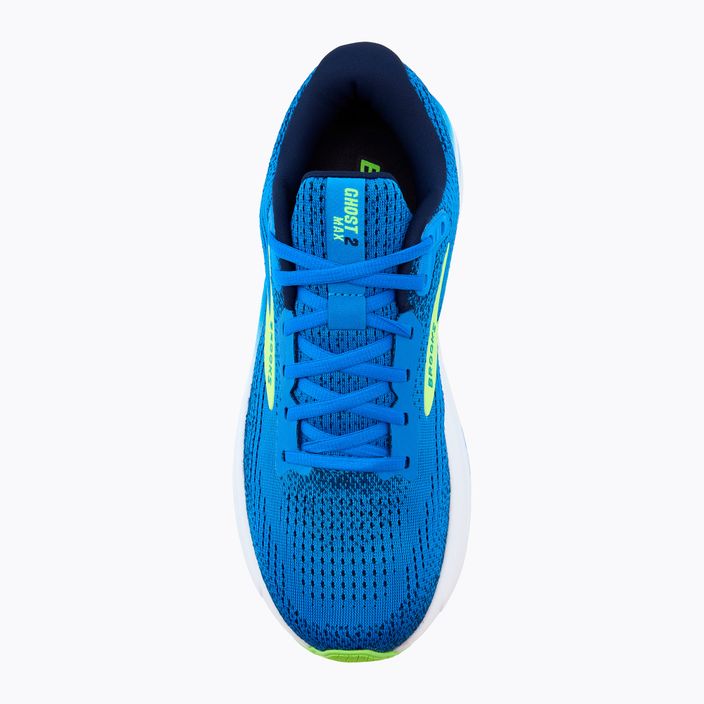 Кросівки для бігу чоловічі Brooks Ghost Max 2 dutch blue/green gecko/peacoat 5