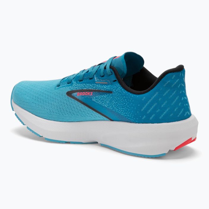 Кросівки для бігу чоловічі Brooks Launch 10 crystal seas/blue jay/black 3