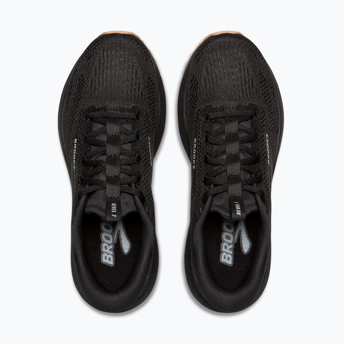 Чоловічі бігові кросівки Brooks Revel 7 чорний/чорний 12