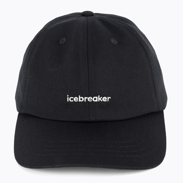 Бейсболка icebreaker 6 Panel Hat black 4