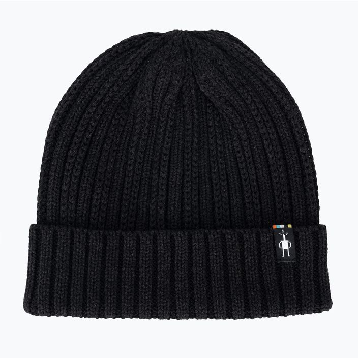 Шапка зимова Smartwool Rib Hat charcoal heather