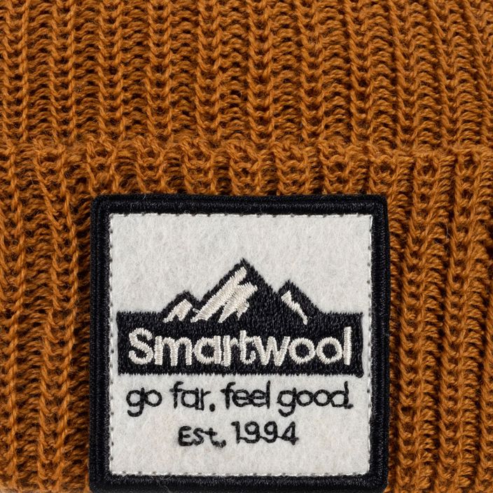 Шапка зимова Smartwool Patch коричнева SW011493G36 4