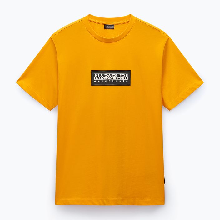 Футболка чоловіча Napapijri S-Box Logo orange marigold 4