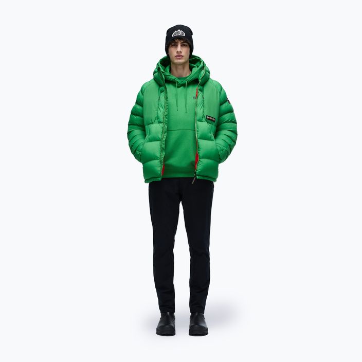 Кофта чоловіча Napapijri B-Linth Hooded green kelly 2