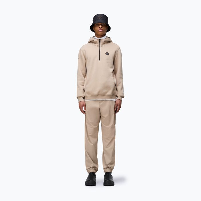 Кофта чоловіча Napapijri B-Badge Half Zip Hooded beige rocky 2