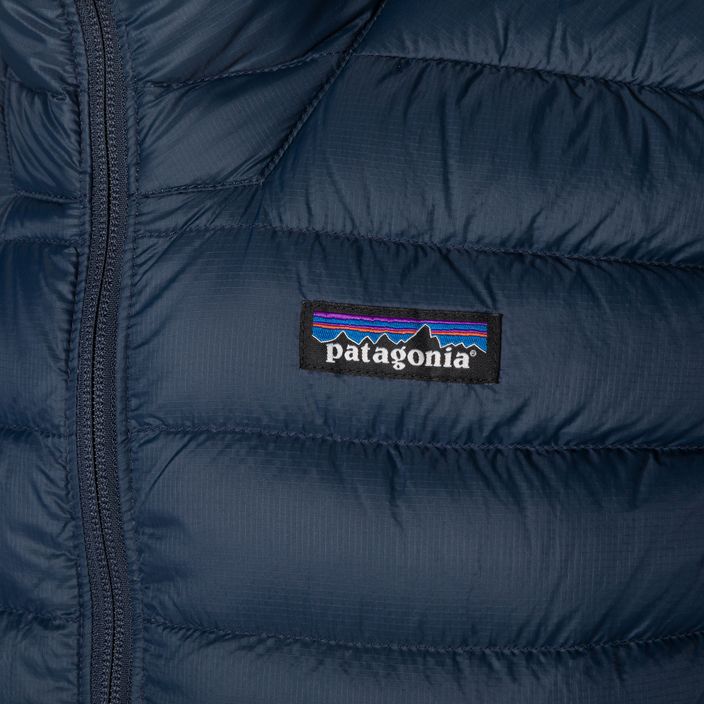 Чоловічий пуховий светр Patagonia без рукавів новий темно-синій 5