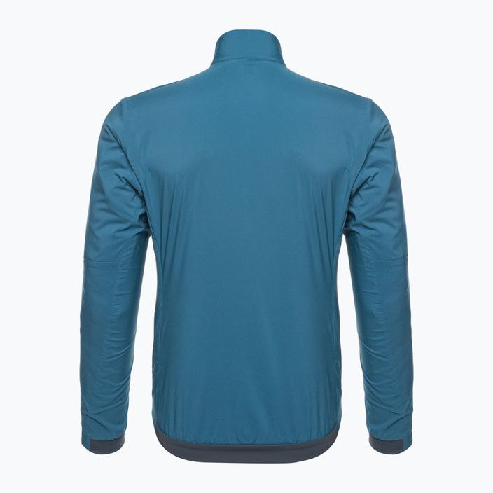 Куртка гибридна чоловіча Patagonia Thermal Airshed wavy blue 4