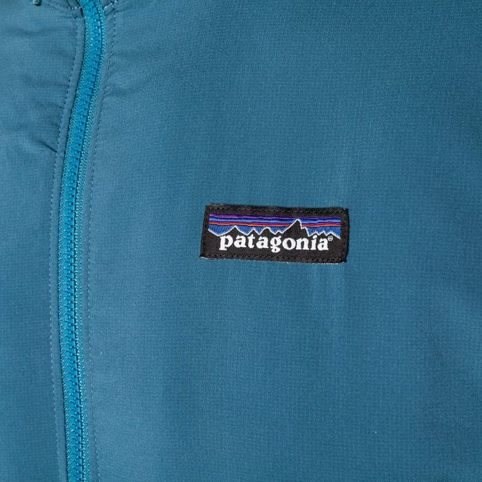 Куртка гибридна чоловіча Patagonia Thermal Airshed wavy blue 5