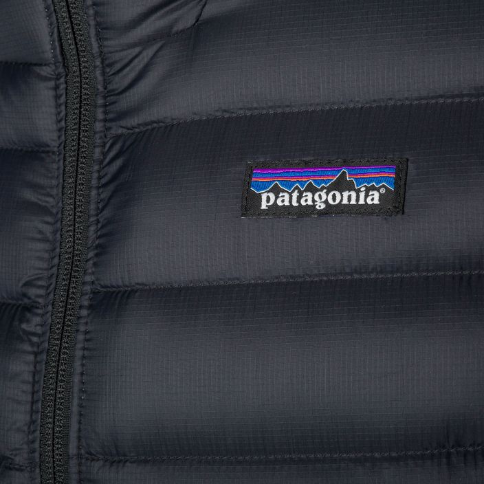 Пуховик чоловічий Patagonia Down Sweater Hoody black 8