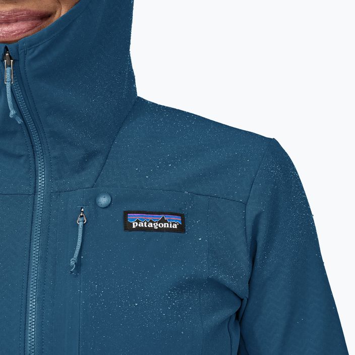 Куртка софтшелл жіноча Patagonia R1 CrossStrata Hoody lagom blue 6