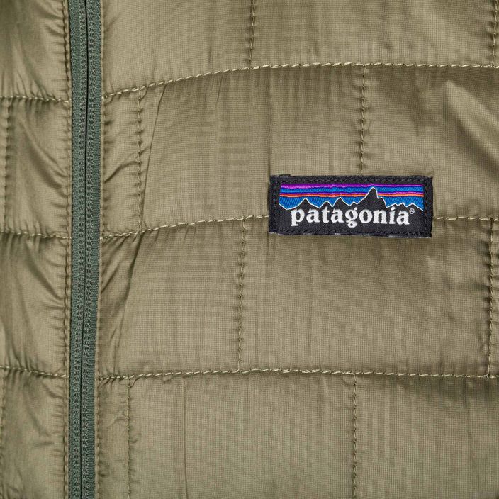 Куртка утеплена чоловіча Patagonia Nano Puff Hoody sage khaki 3