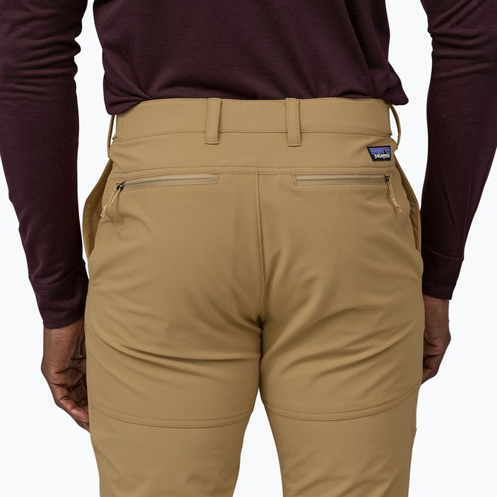 Чоловічі трекінгові штани Patagonia Point Peak Trail-Regular класичного коричневого кольору 7