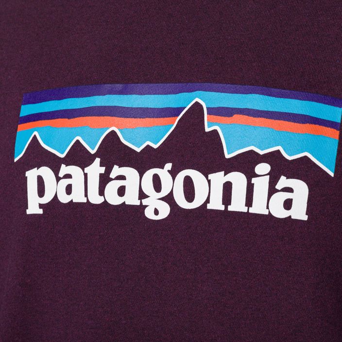Світшот Patagonia P-6 Логотип Повстання нічна слива 5