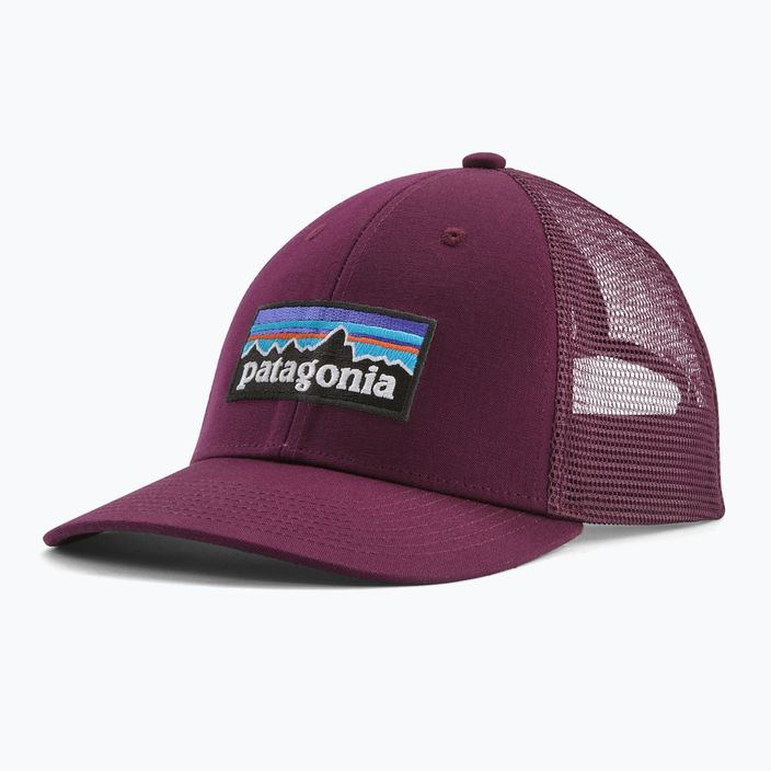 Бейсболка Patagonia P-6 Logo LoPro Trucker нічна слива