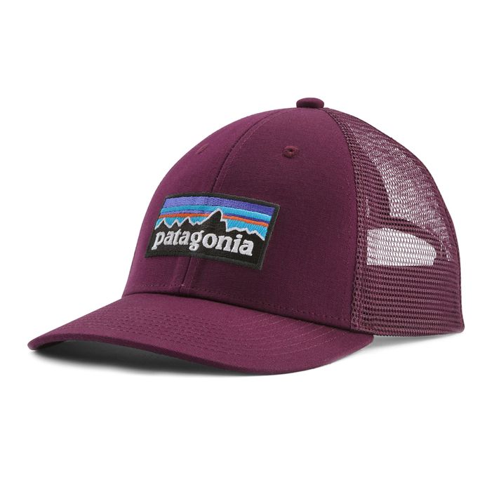 Бейсболка Patagonia P-6 Logo LoPro Trucker нічна слива 2