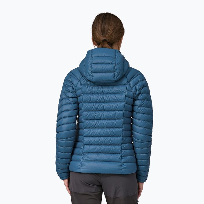 Жіночий пуховий светр Patagonia з капюшоном lagom синій 10
