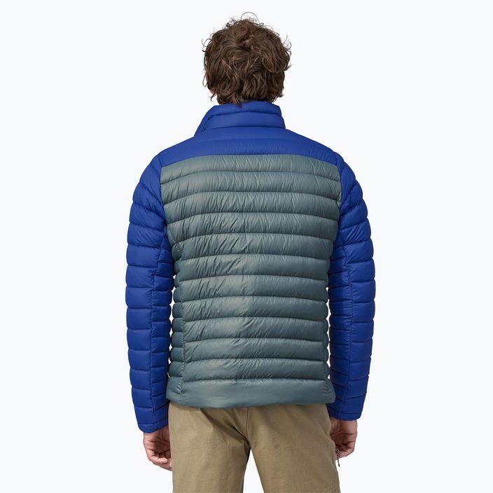 Чоловічий пуховий светр Patagonia куртка пасаж синій 2