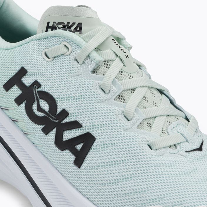 Кросівки для бігу жіночі HOKA Bondi X блакитні 1113513-BGBS 11