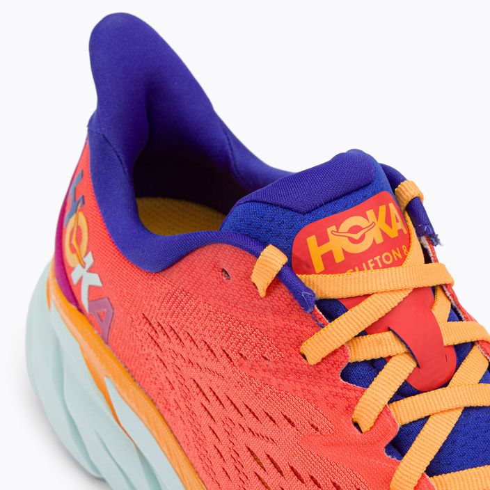 Кросівки для бігу чоловічі HOKA Clifton 8 помаранчеві 1119393-FBLN 8