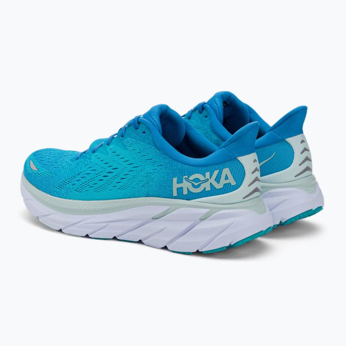Кросівки для бігу чоловічі HOKA Clifton 8 блакитні 1119393-IBSB 3